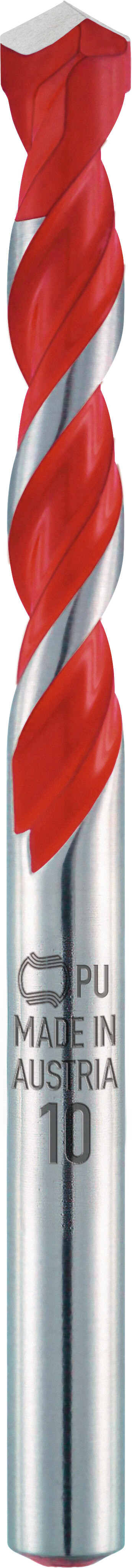 Hartmetall-Mehrzweckbohrer mit zylindrischem Schaft, kurz