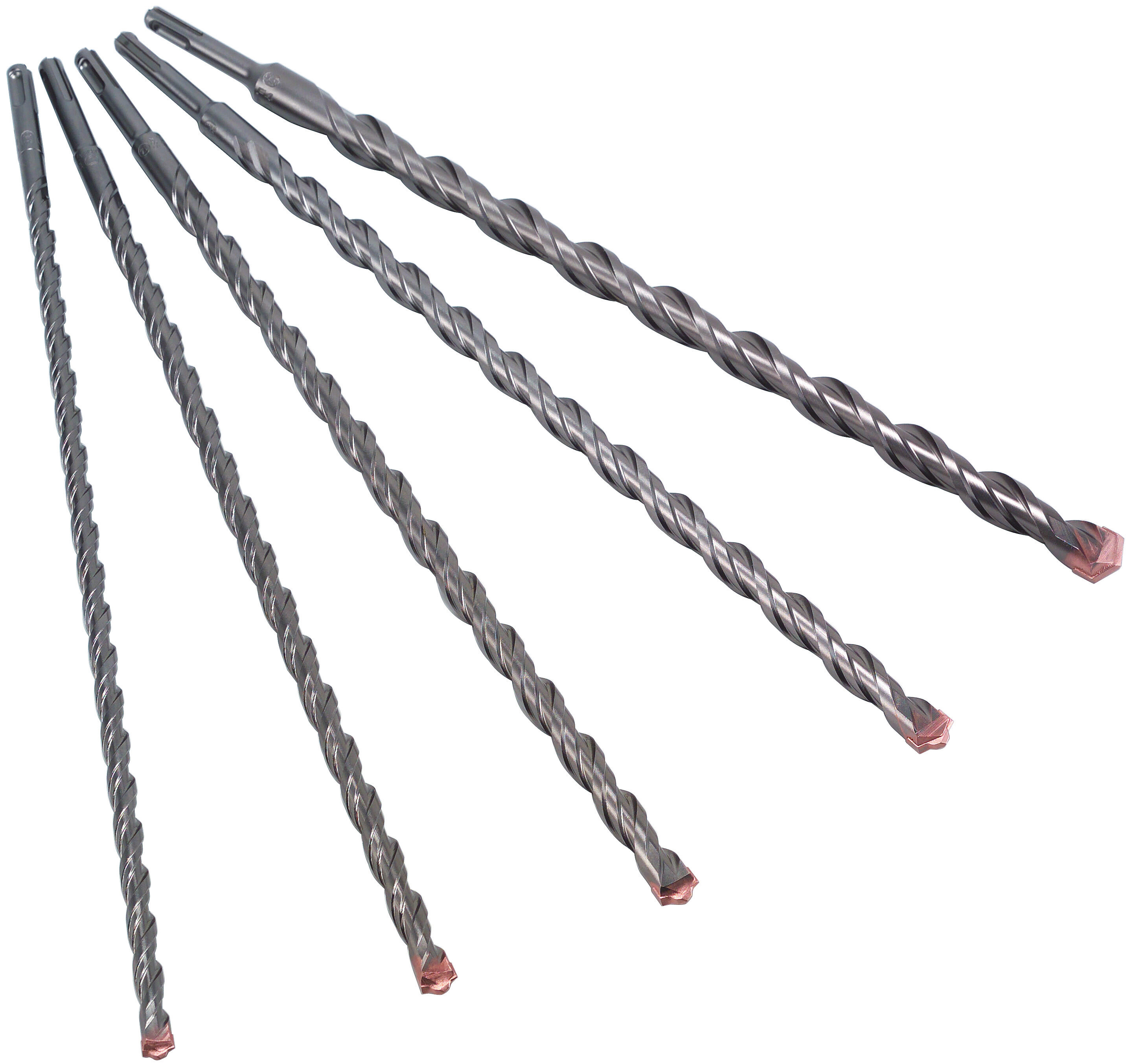 „F4“, SDS-plus Hammerbohrer, 2 Schneiden - SET