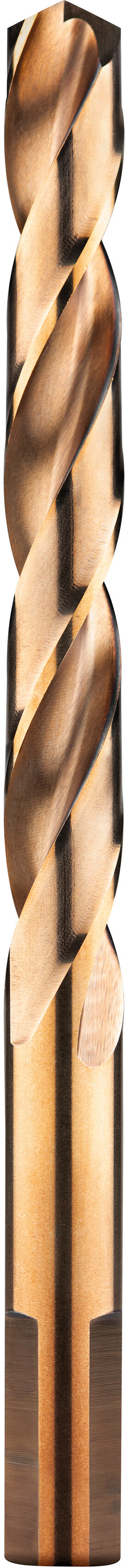 HSS Cobalt Spiralbohrer,
3-Flächenschaft, kurz,
DIN 338 RN