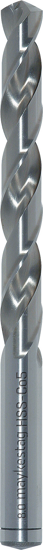 HSS Cobalt Spiralbohrer, kurz,
DIN 338 R-AS