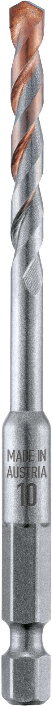 Hartmetall-Dachziegelbohrer mit 1/4"-Sechskantschaft