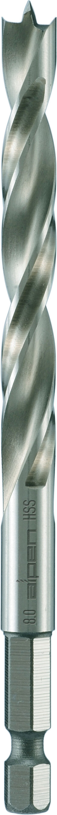 40 / HSS Maschinen-
Holzspiralbohrer
mit 1/4˝-Sechskantschaft